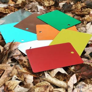 Color Nameplates Metal Tags