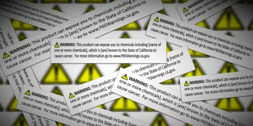 California Proposition 65 Warning Label Design