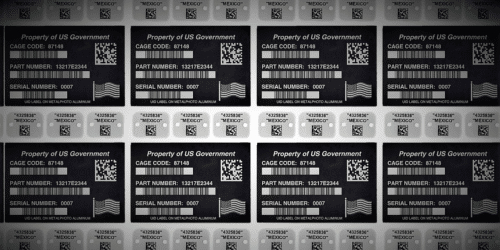 Data Matrix Code Tag Example Design