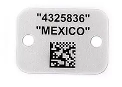 Data Matrix Code Tag