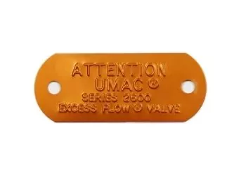 Anodized Aluminum Metal Tags