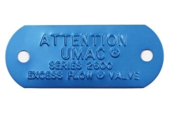 Anodized Aluminum Metal Tags