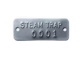 Custom labels and tags for valves are available at Metal Marker Mfg.