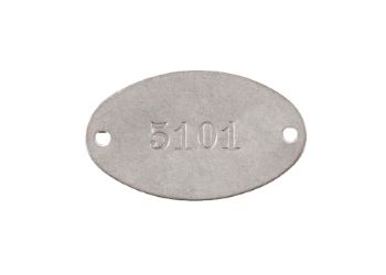 Stainless steel tag