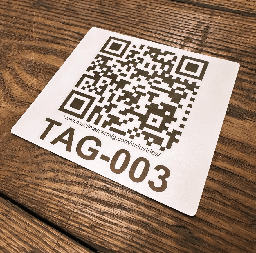 benefits of qr code metal labels