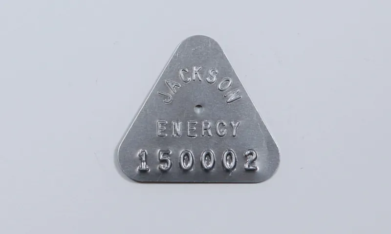 Telecom Phone Pole Inspection Tag