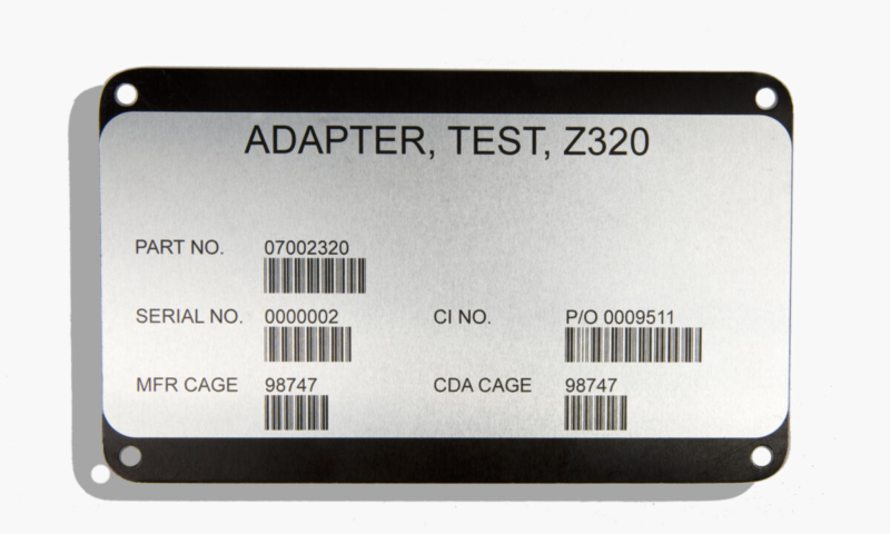 Barcode Labels Adapter Test