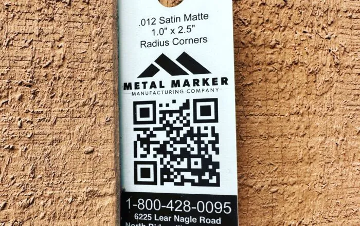 Photo Anodized Sample Tag